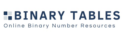 Binary Tables Logo